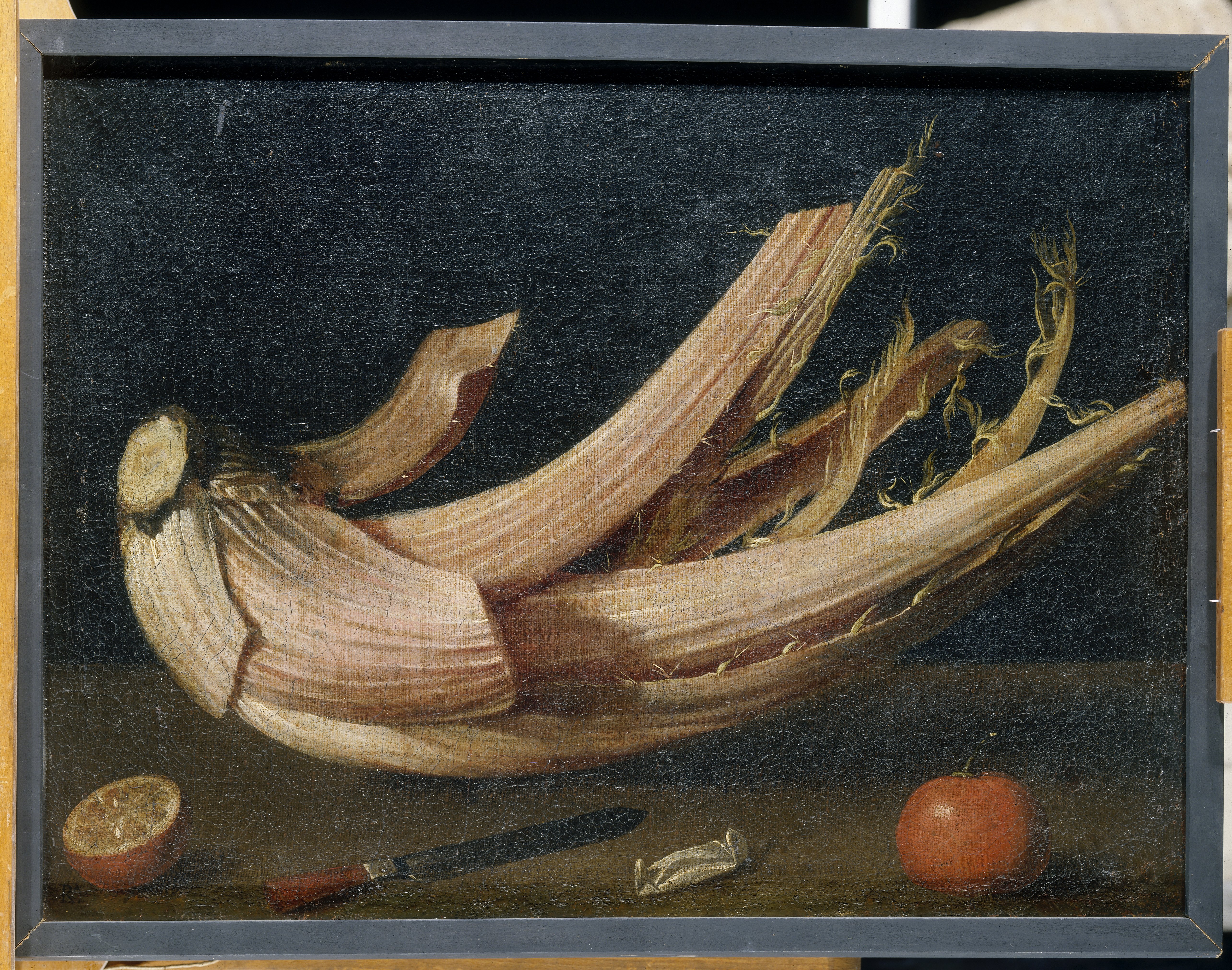 Nature morte au cardon et aux fruits